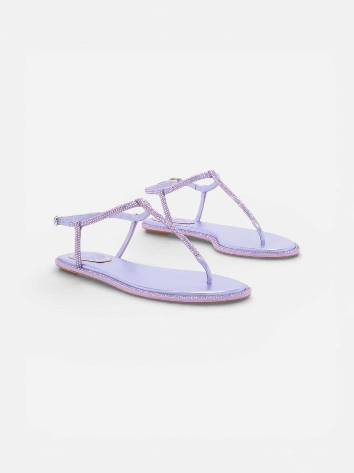 René Caovilla Sandals Lila – Azur Shoes