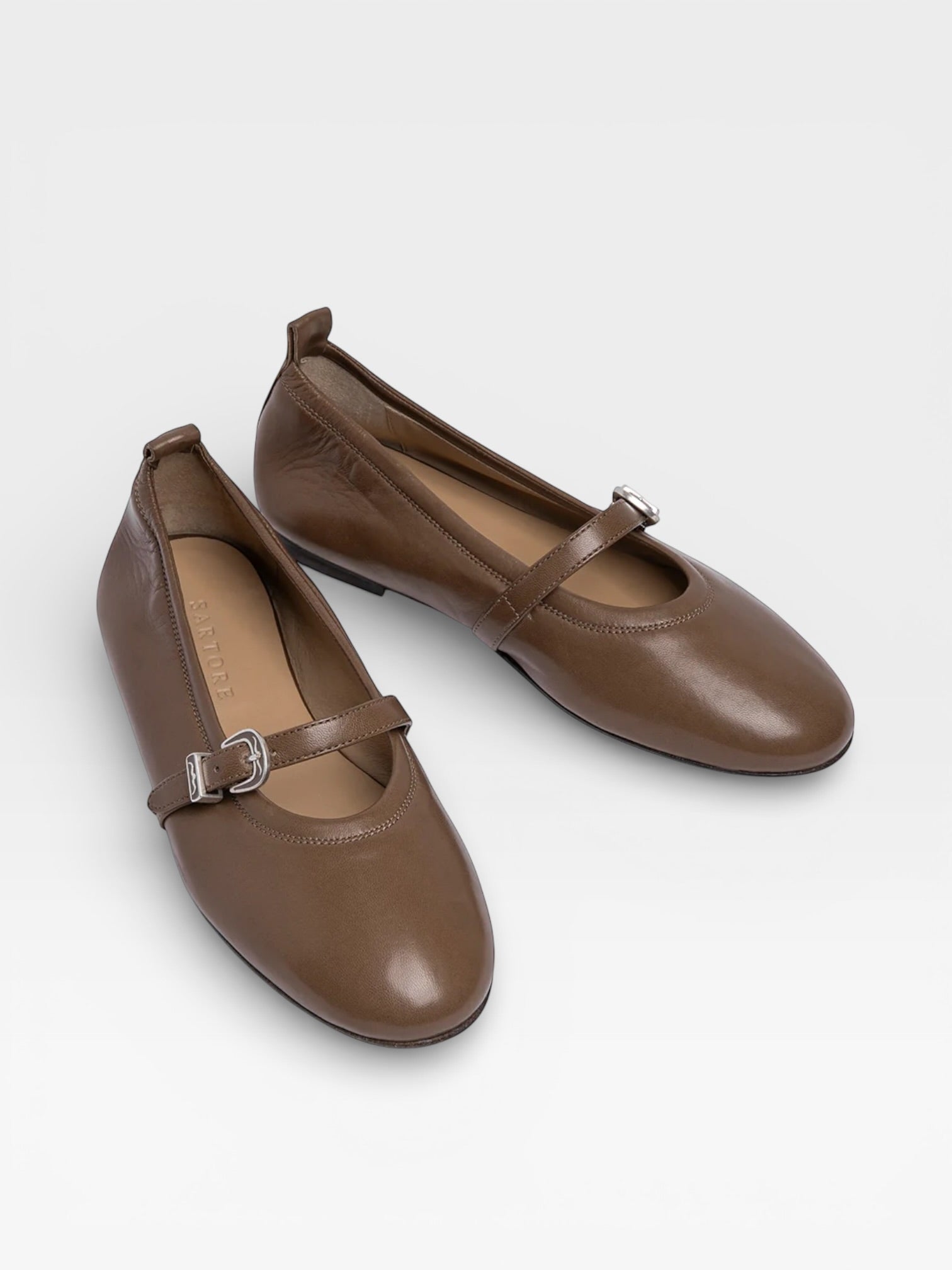 Sartore Ballerinas Sr4912 Caffe