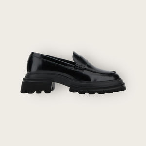 Hogan 10-Storey Loafers Black