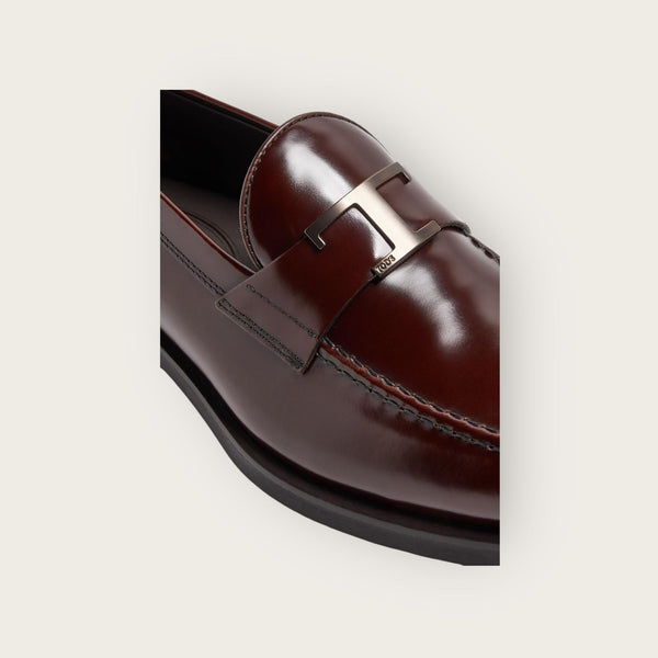 Tod's T Timeless Loafers Burgundy