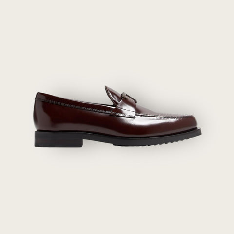 Tod's T Timeless Loafers Burgundy