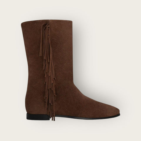 Pierre Hardy Texas Robin Ankle Boots Chocolate