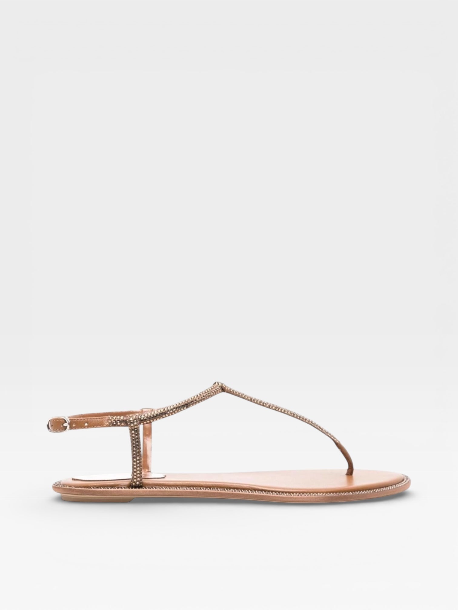 René Caovilla Sandals Diana Crystal Brown