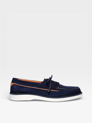 Santoni Loafers Navy