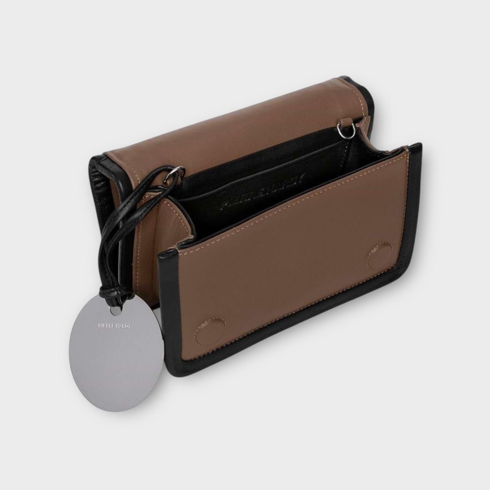 Pierre Hardy Alpha Handbag Camel Off White And Rosewood – Azur Shoes