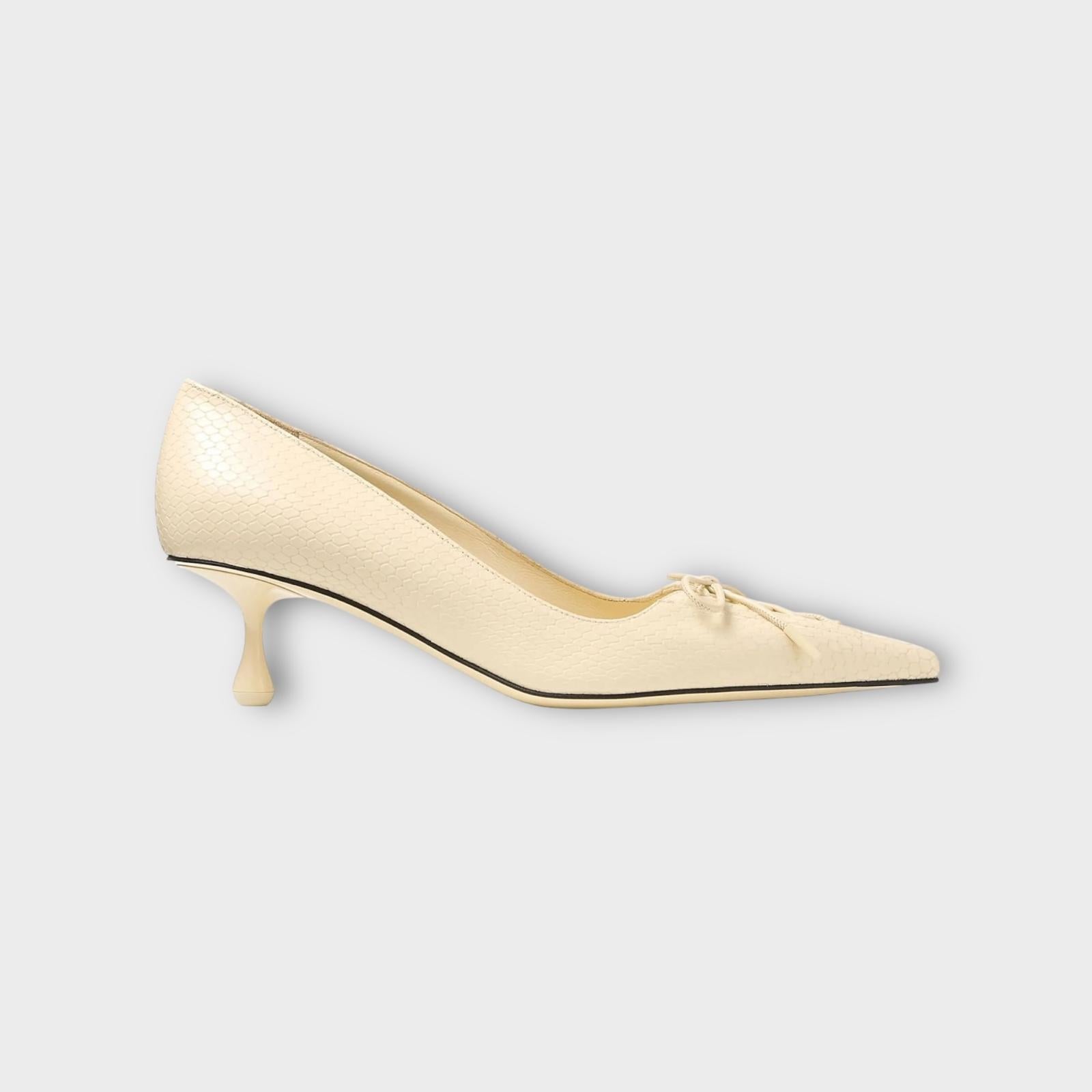 Jimmy Choo Pumps Scarlet 50 Buttermilk