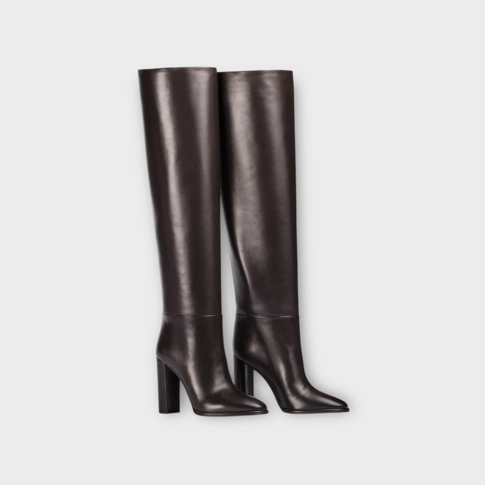 Le Silla Boots Thigh-High Elsa 80 Brown