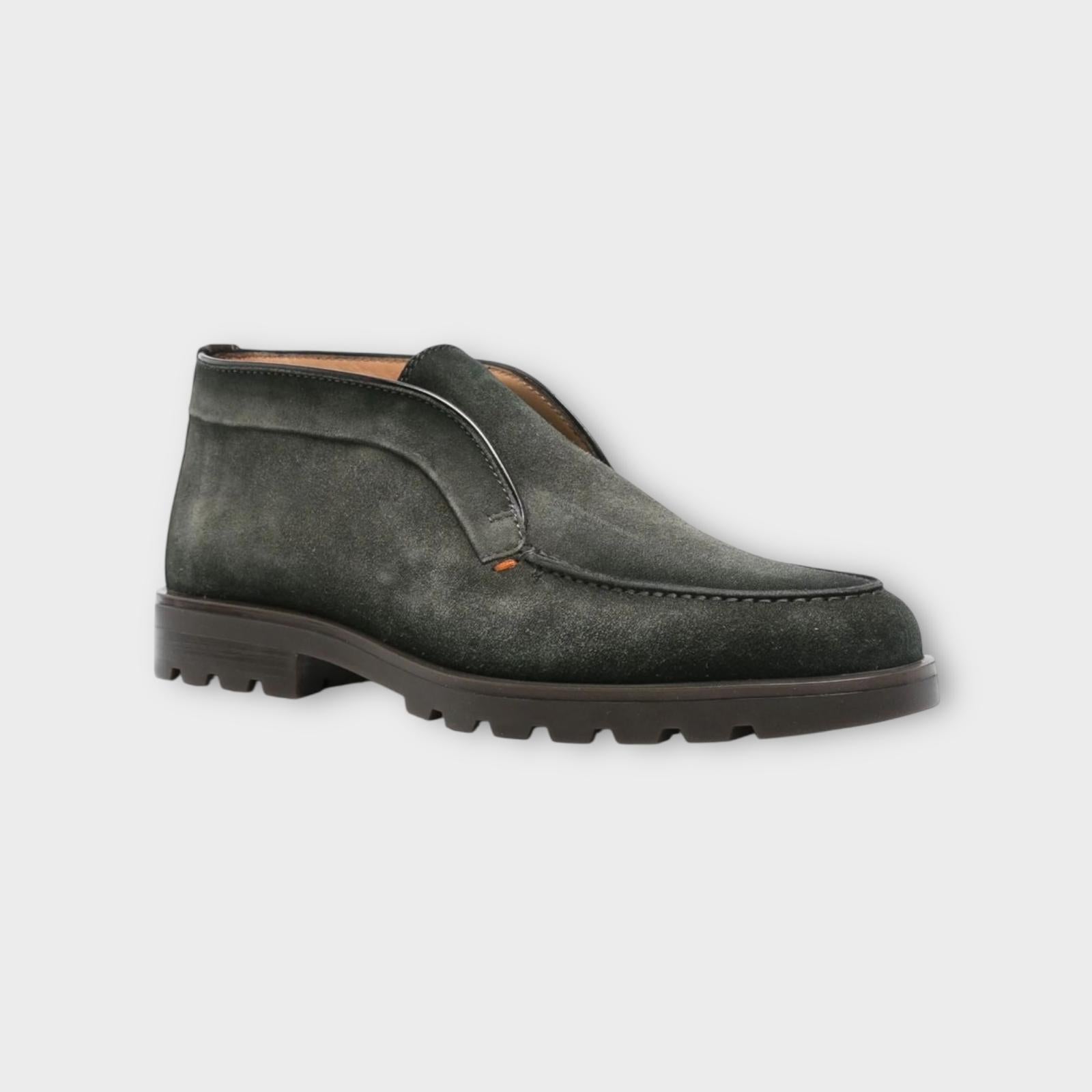 Santoni Desert Boots Green
