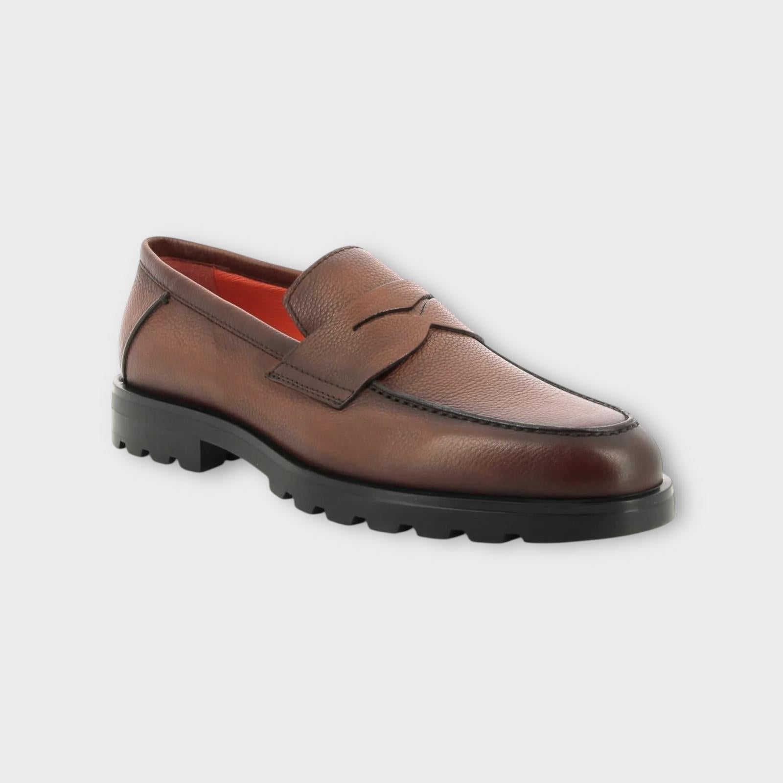 Santoni Loafers Light Brown