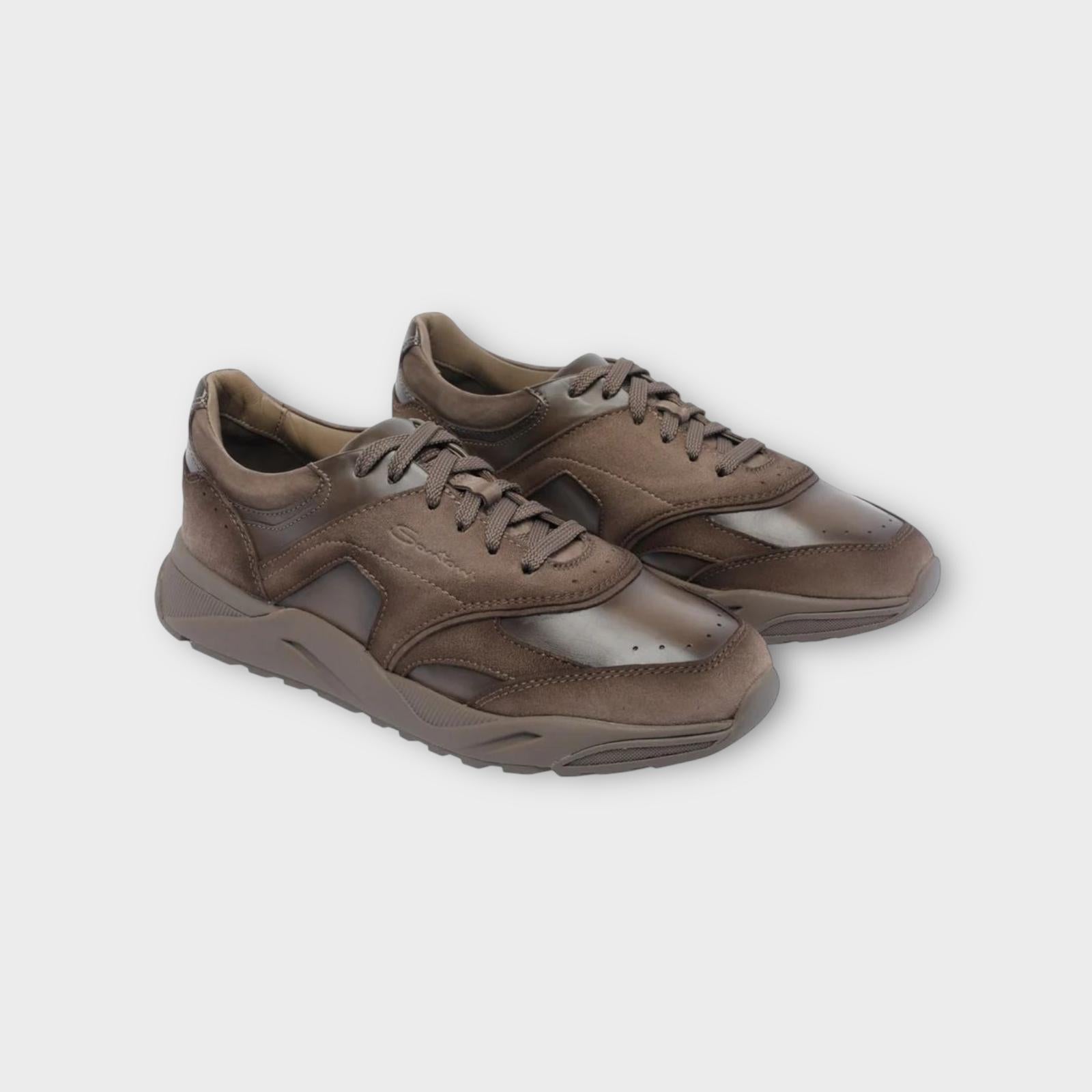 Santoni Sneakers Brown