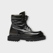 Officine Creative Boots Wisal Lace-Up 126 Black Dark Green