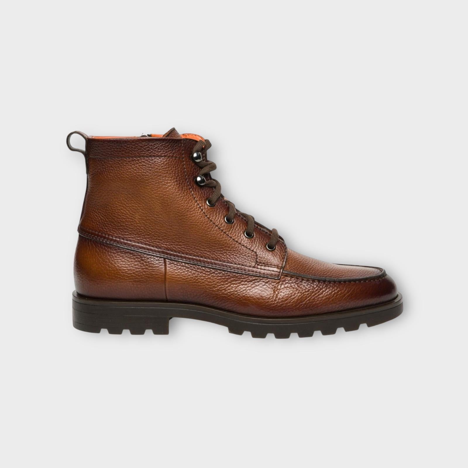 Santoni Boots Rock Work Brown