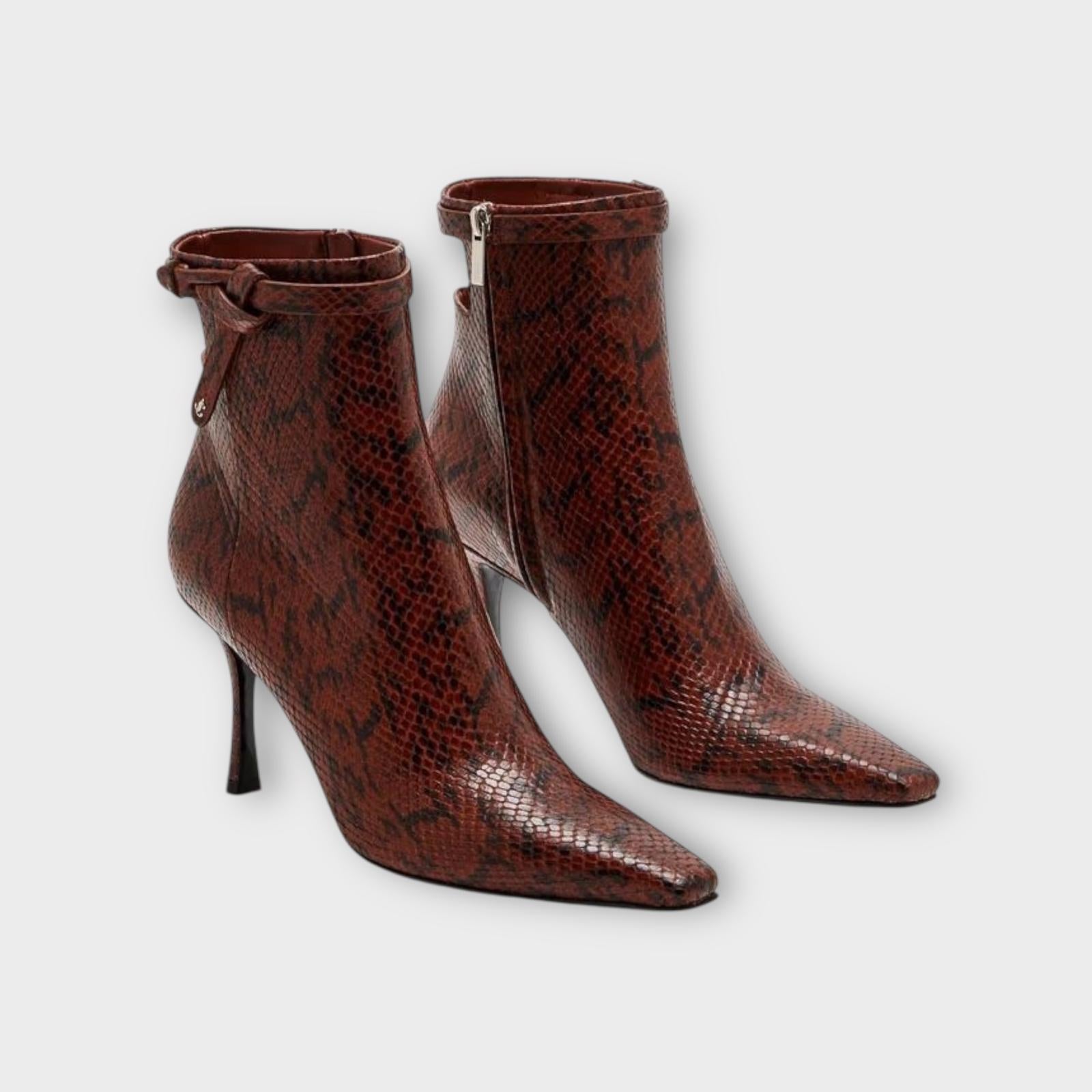 Jimmy Choo Boots Camie 85 Cognac