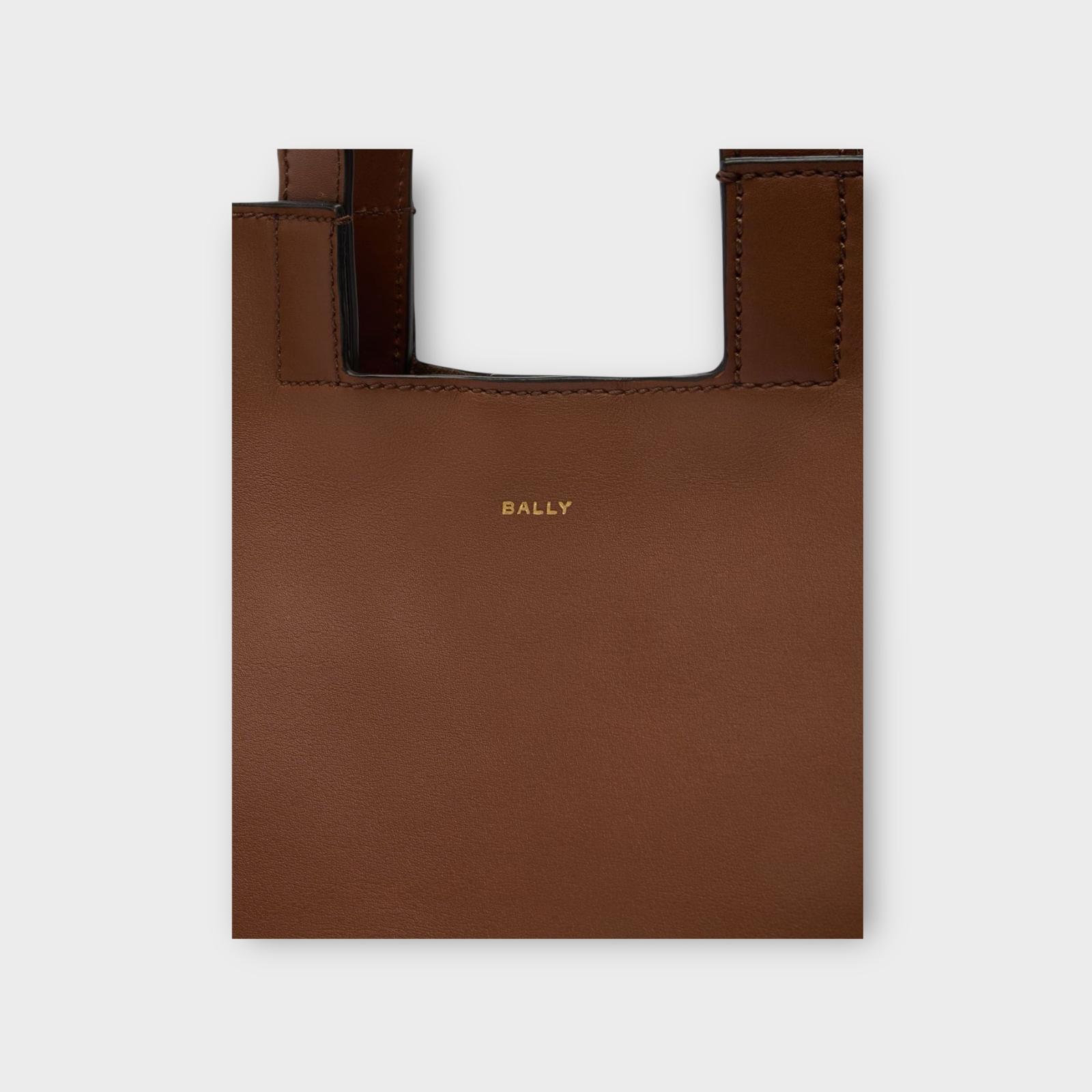 Bally Tote Bag Easy Medium Brown – Azur Shoes