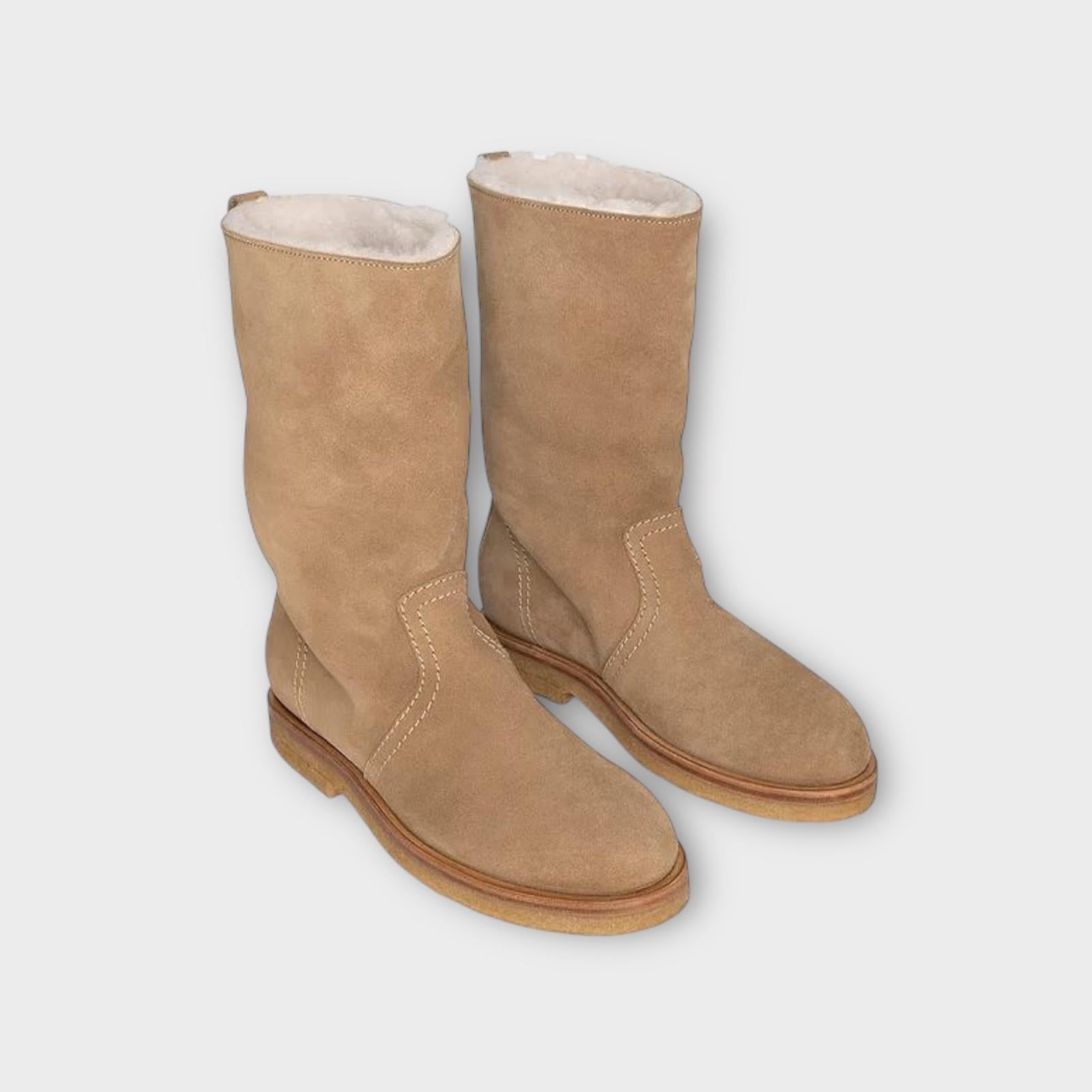 Pierre Hardy Boots Montana Beige