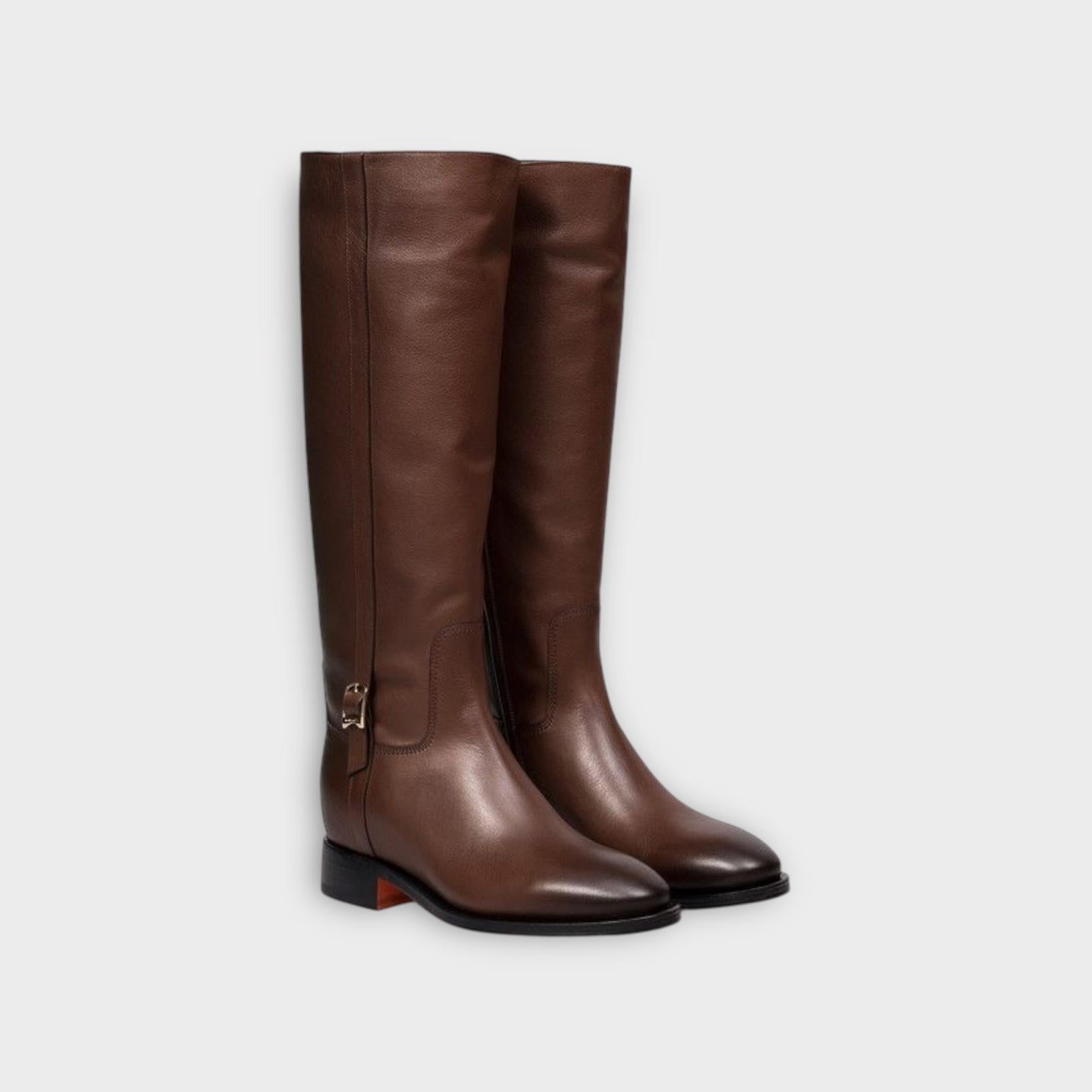Santoni Boots Brown