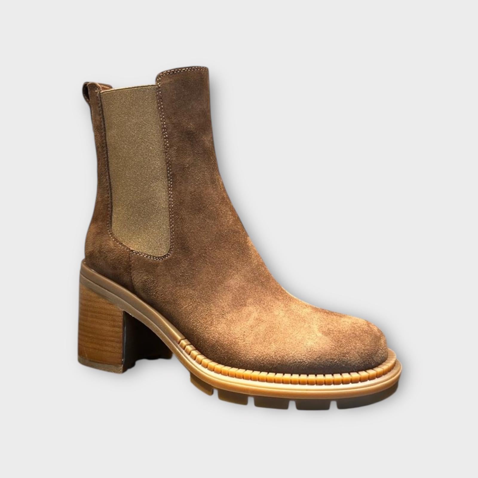 Casadei Chelsea Boots Concept Brown