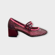 Le Silla Pumps Mary Jane 50 Burgundy