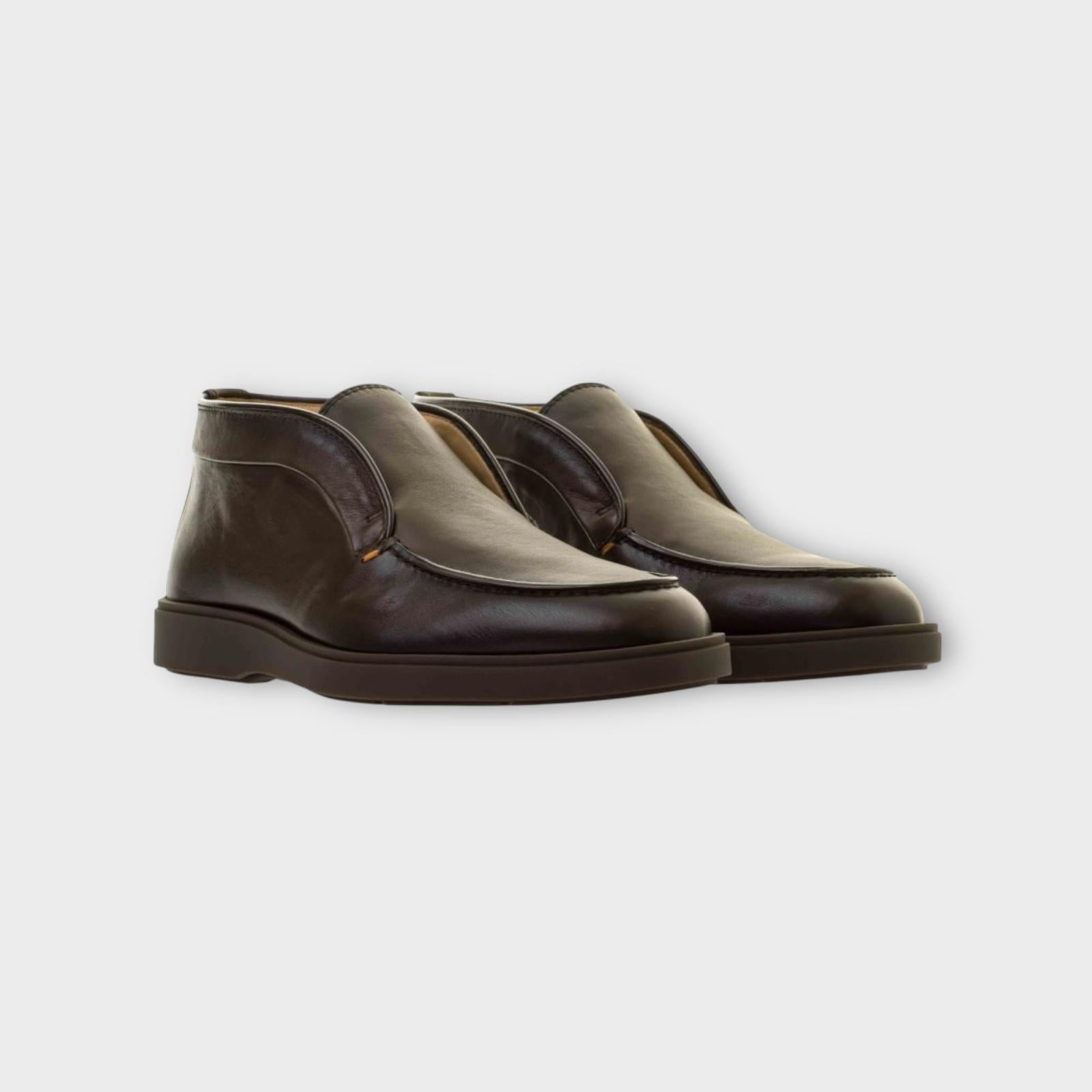 Santoni Desert Boots Brown