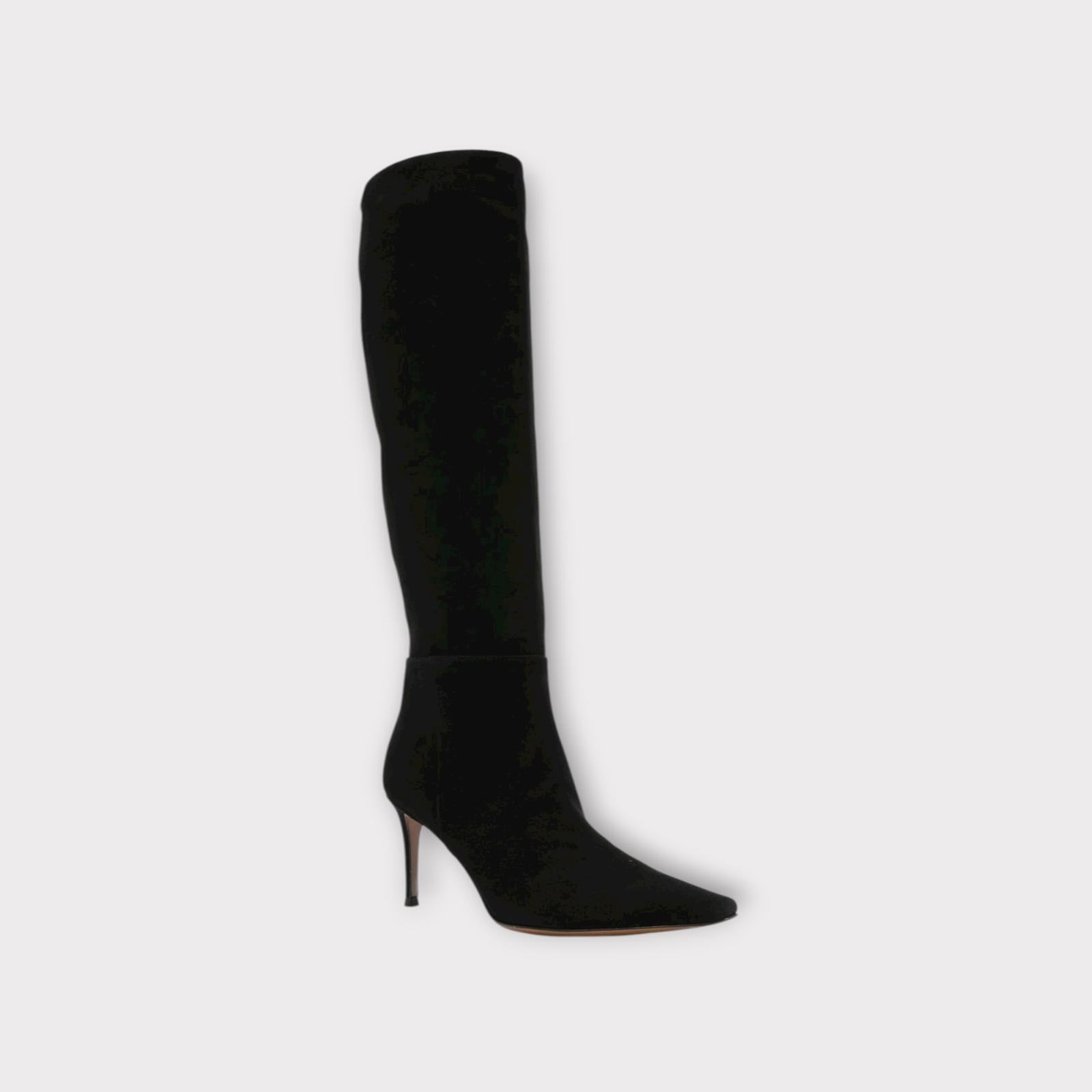 Roberto Festa Boots Knee-High Klaria 90mm Black