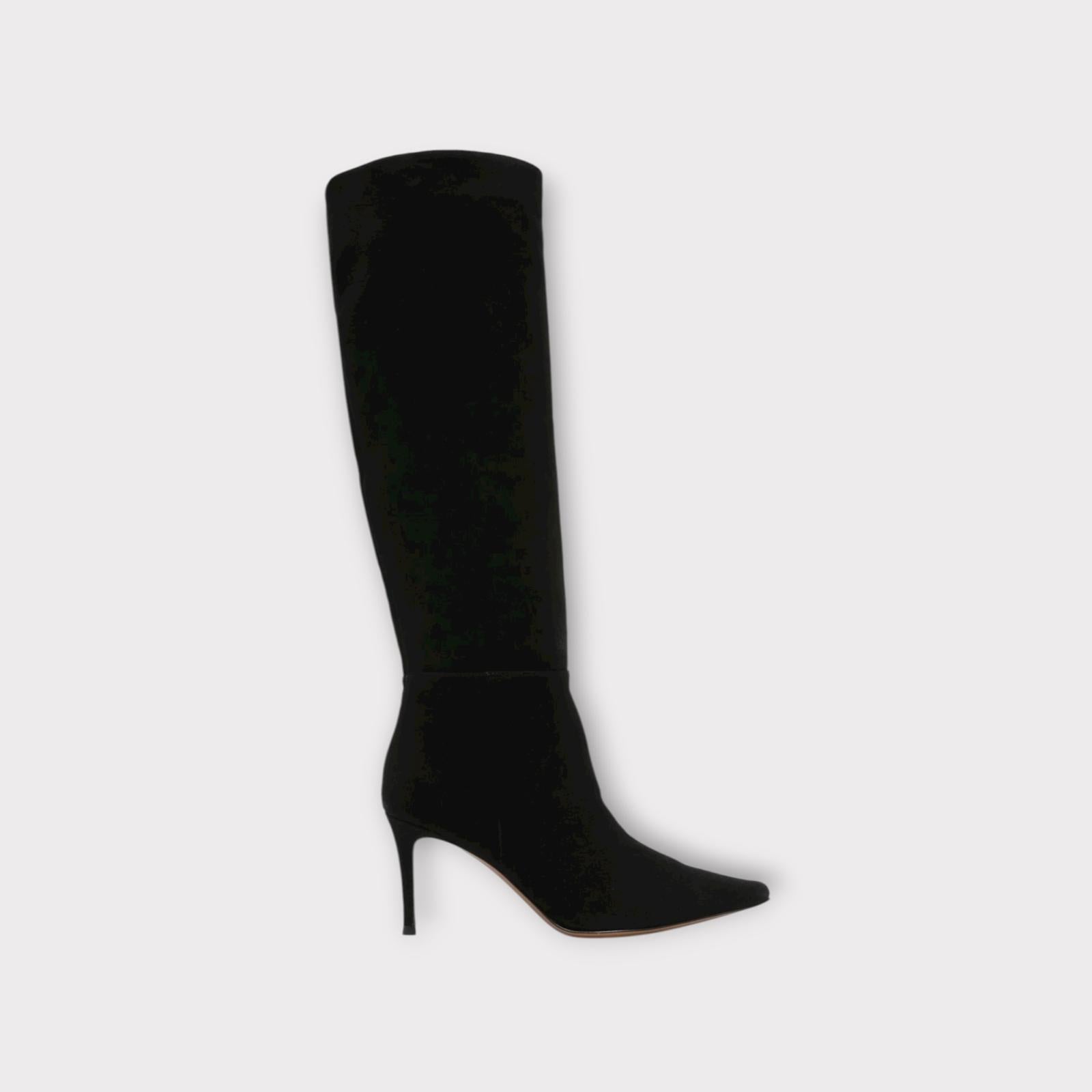 Roberto Festa Boots Knee-High Klaria 90mm Black