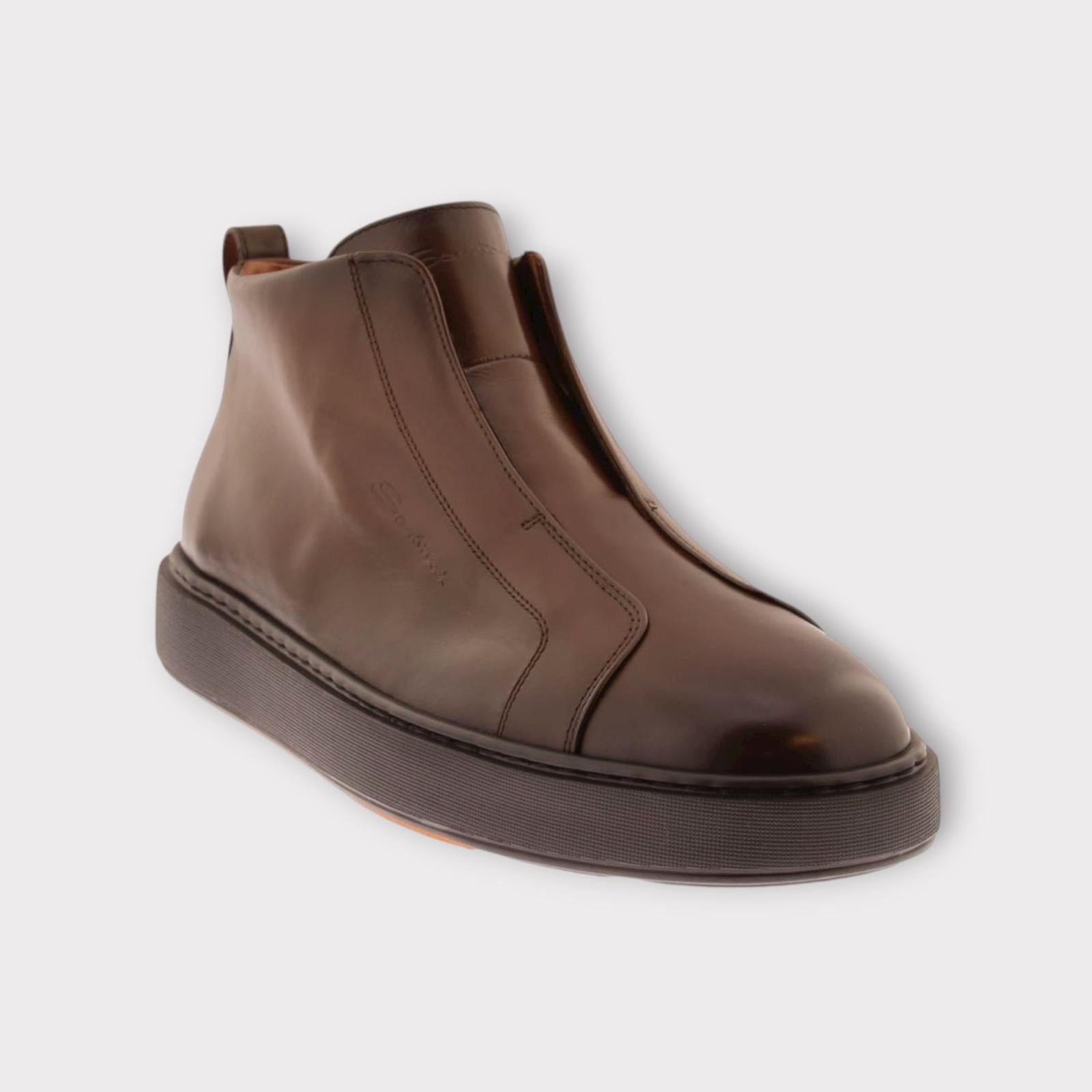 Santoni Slip-On Brown