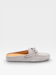Tod's Gommino Mules Grey