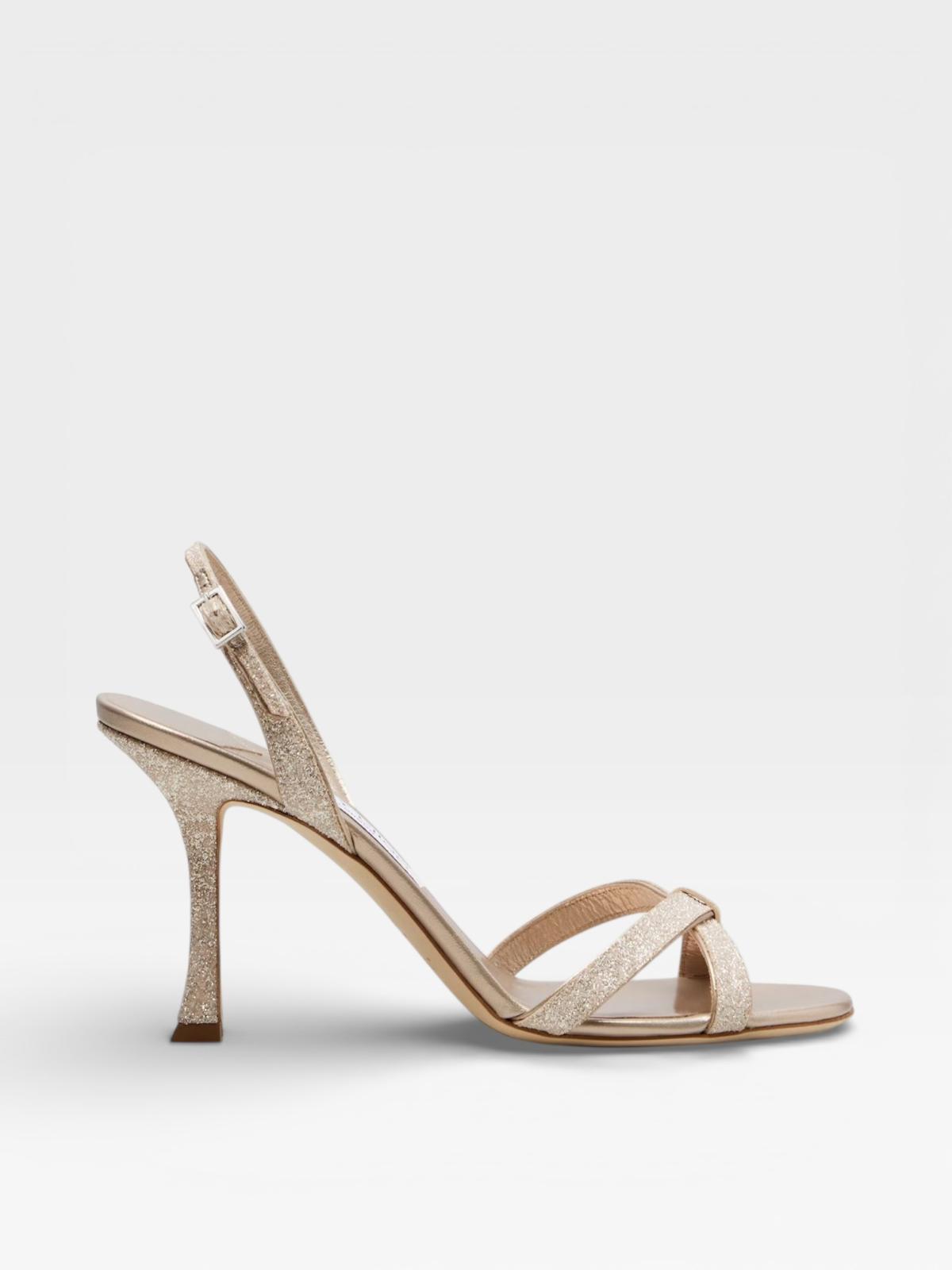 Jimmy Choo Sandals Elsy 70 Gold
