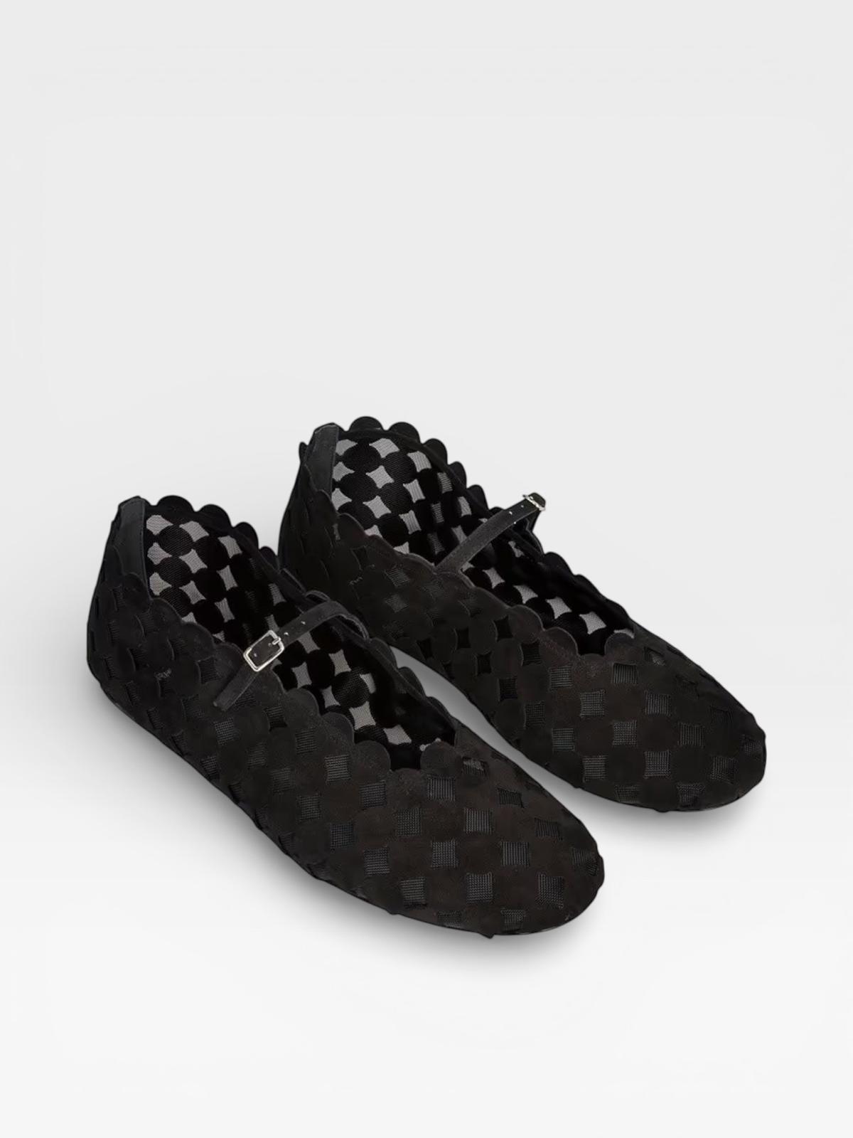 Pierre Hardy Ballet Flats Mini Bulles Black