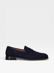 Santoni Loafers Navy