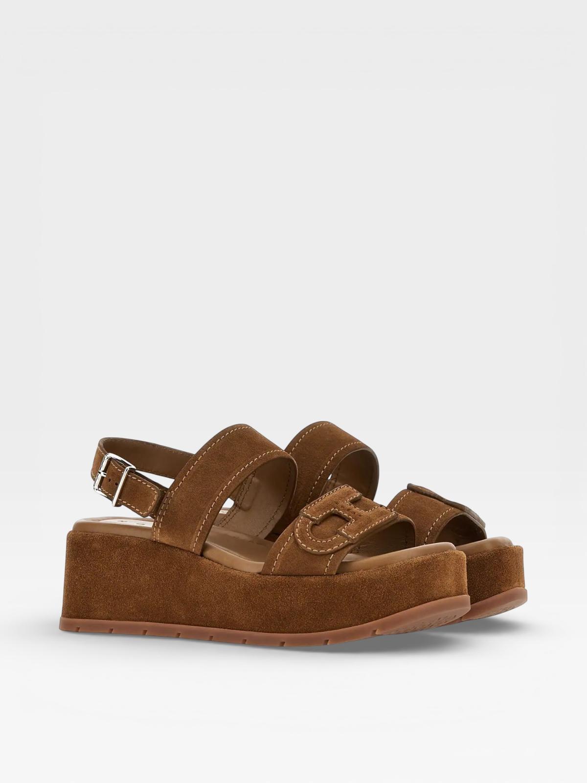Hogan Sandals H703 Brown