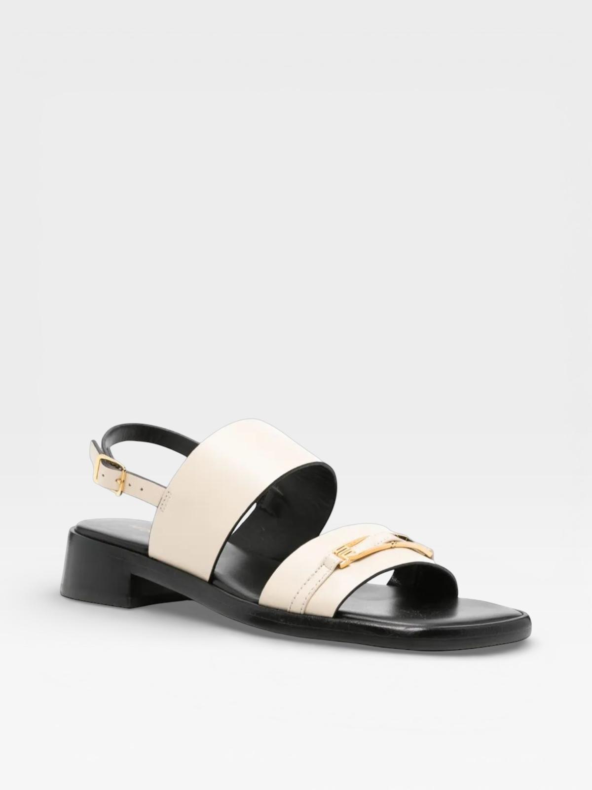 Sergio Rossi Sandals Ecru