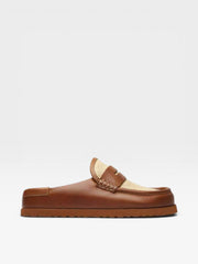 Birkenstock 1774 Napples Raffia Ginger Brown