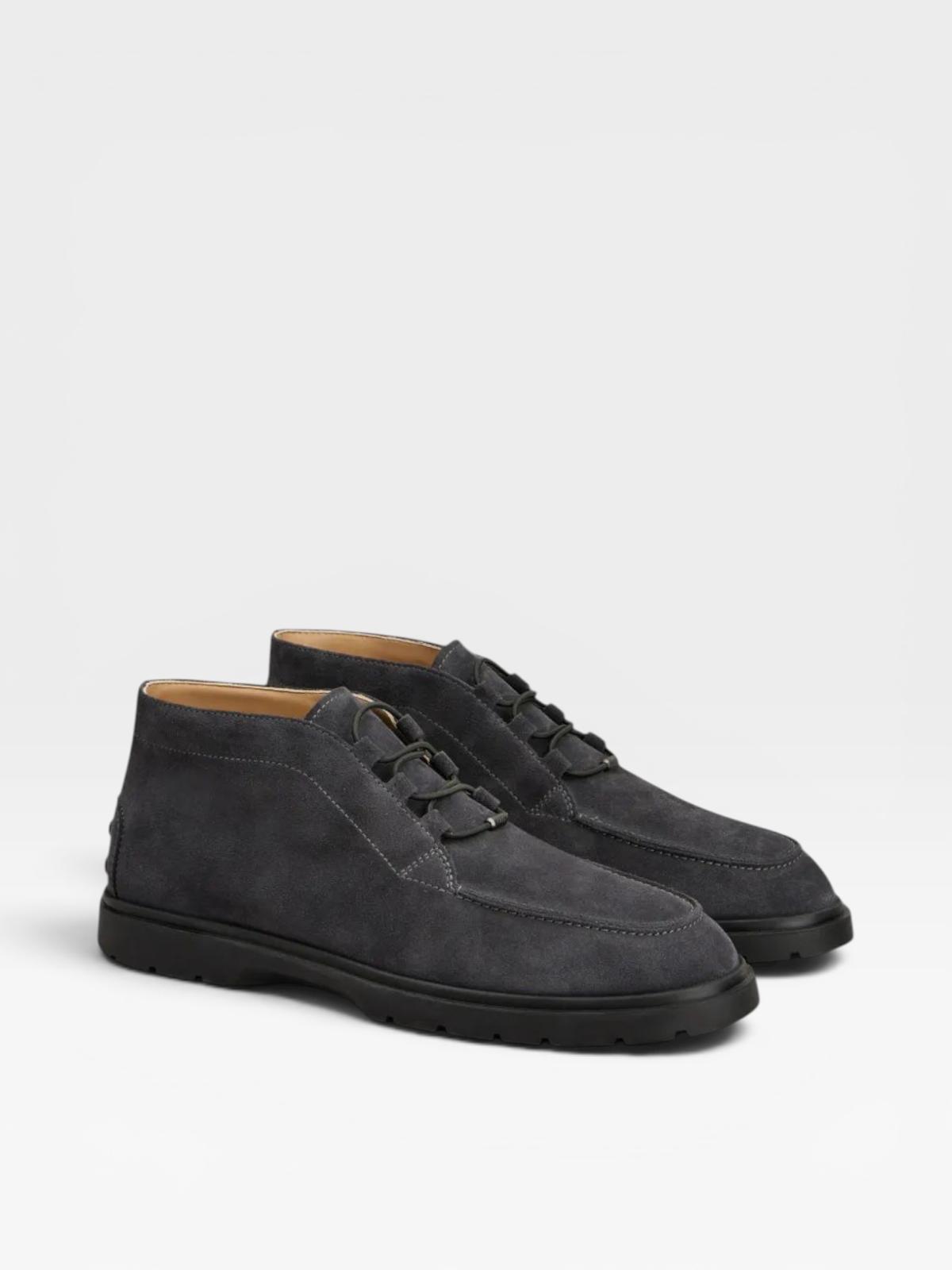 Tod's Desert Boots Dark Grey