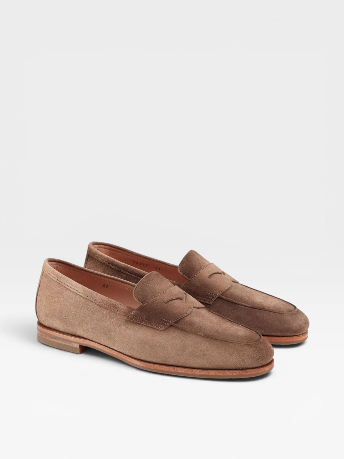 Santoni Loafers Beige