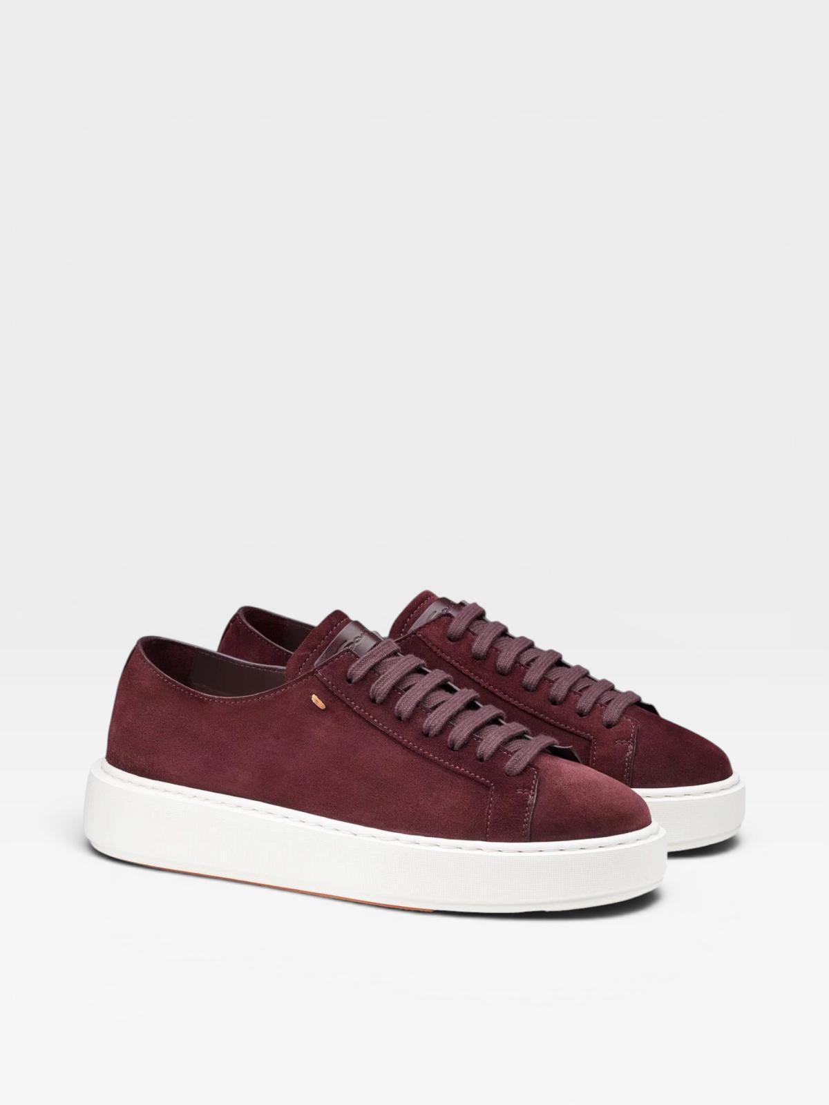 Santoni Sneakers Burgundy