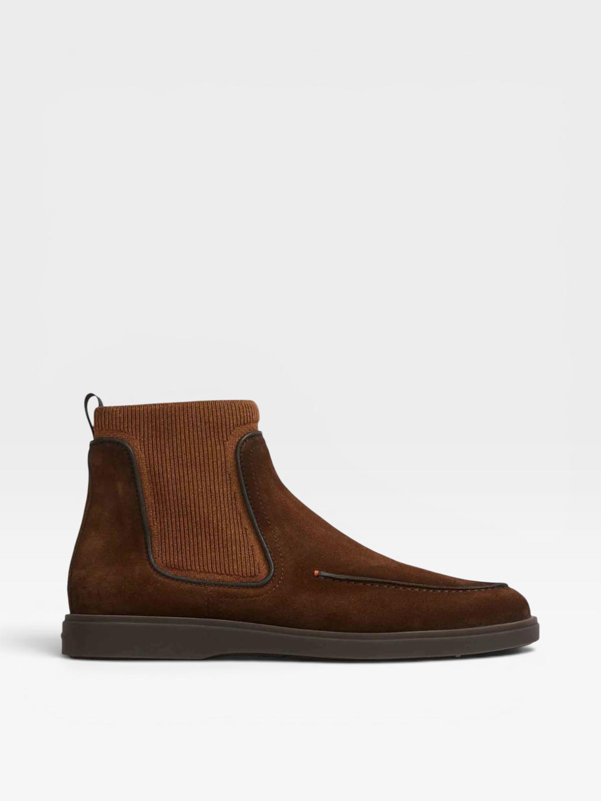 Santoni Chelsea Boots Brown