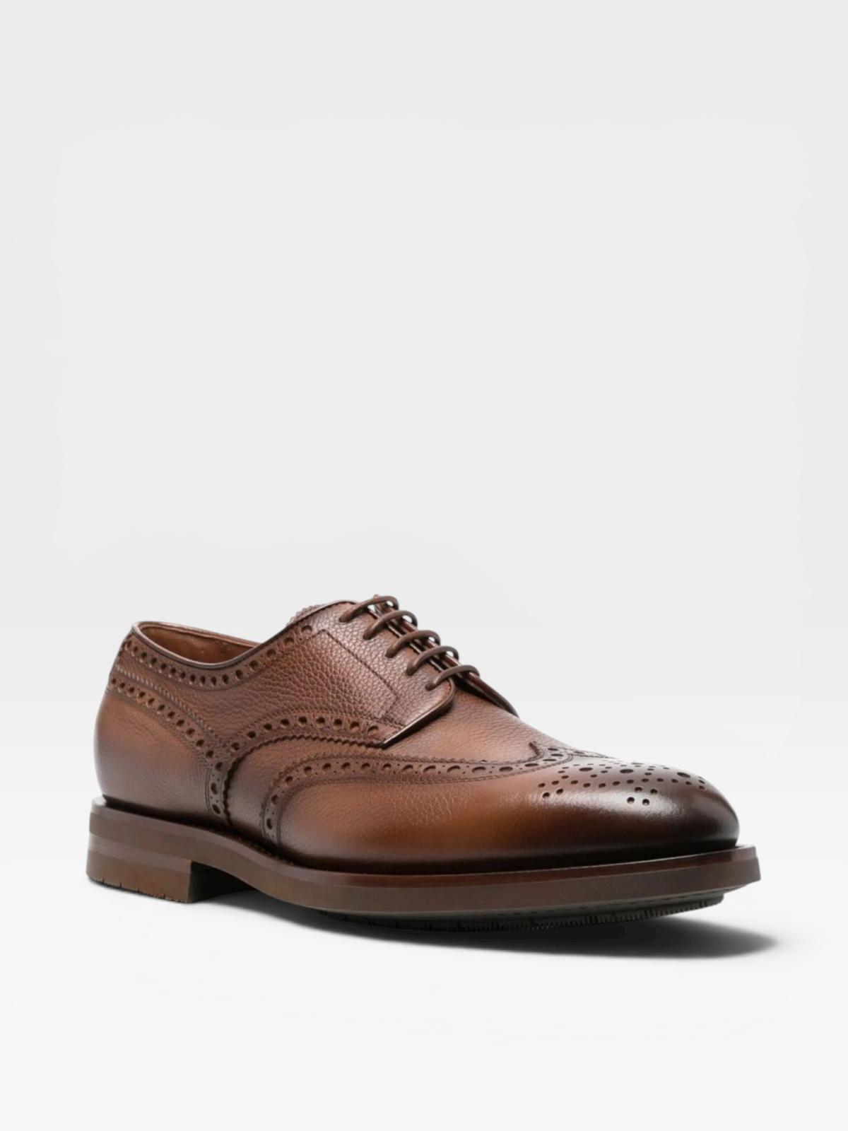 Santoni Derbies Brown