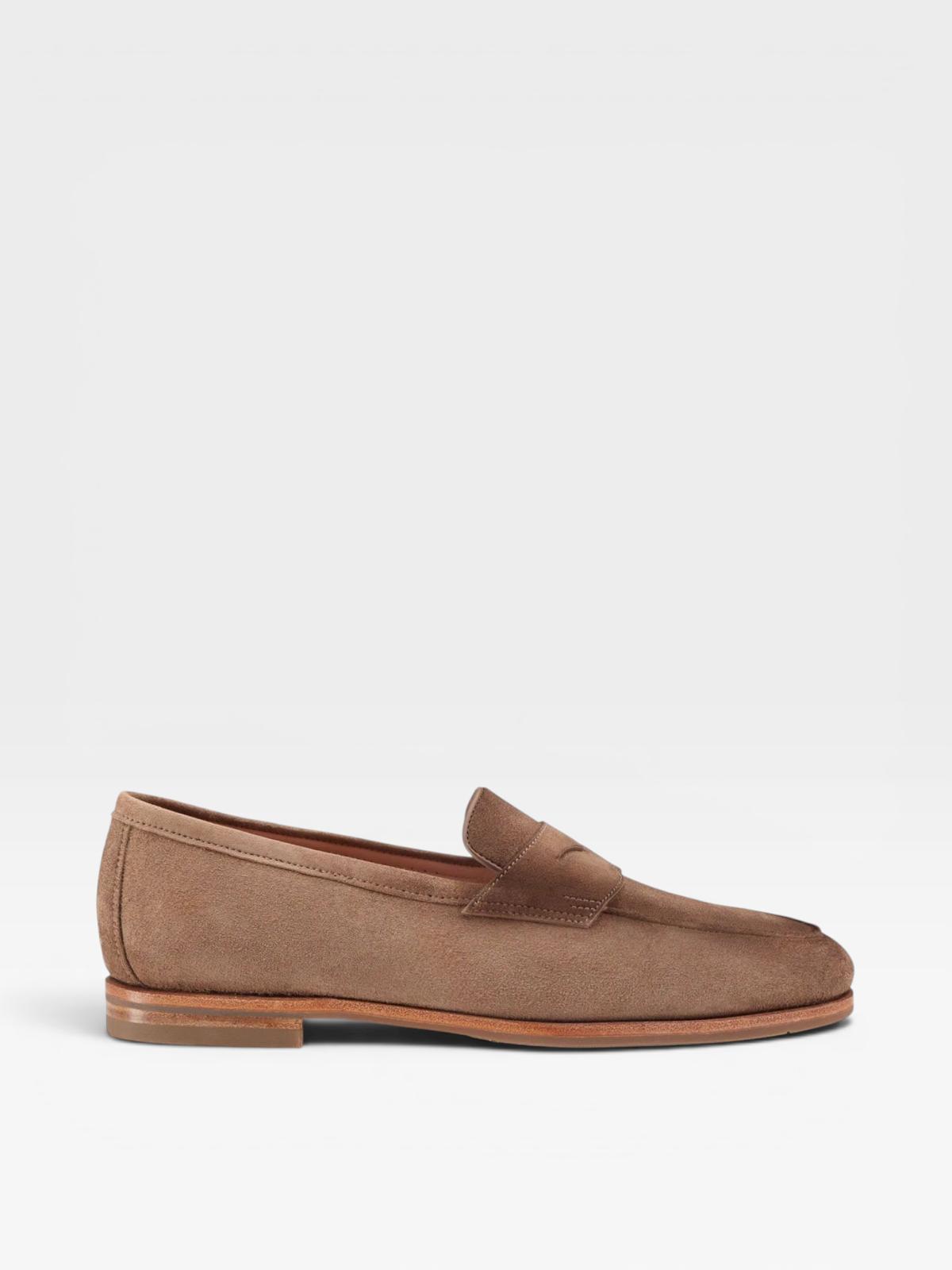 Santoni Loafers Beige