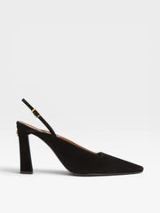 Giuseppe Zanotti Slingbacks Seal 90 Black