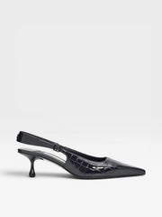 Jimmy Choo Slingbacks Amel 50 Navy