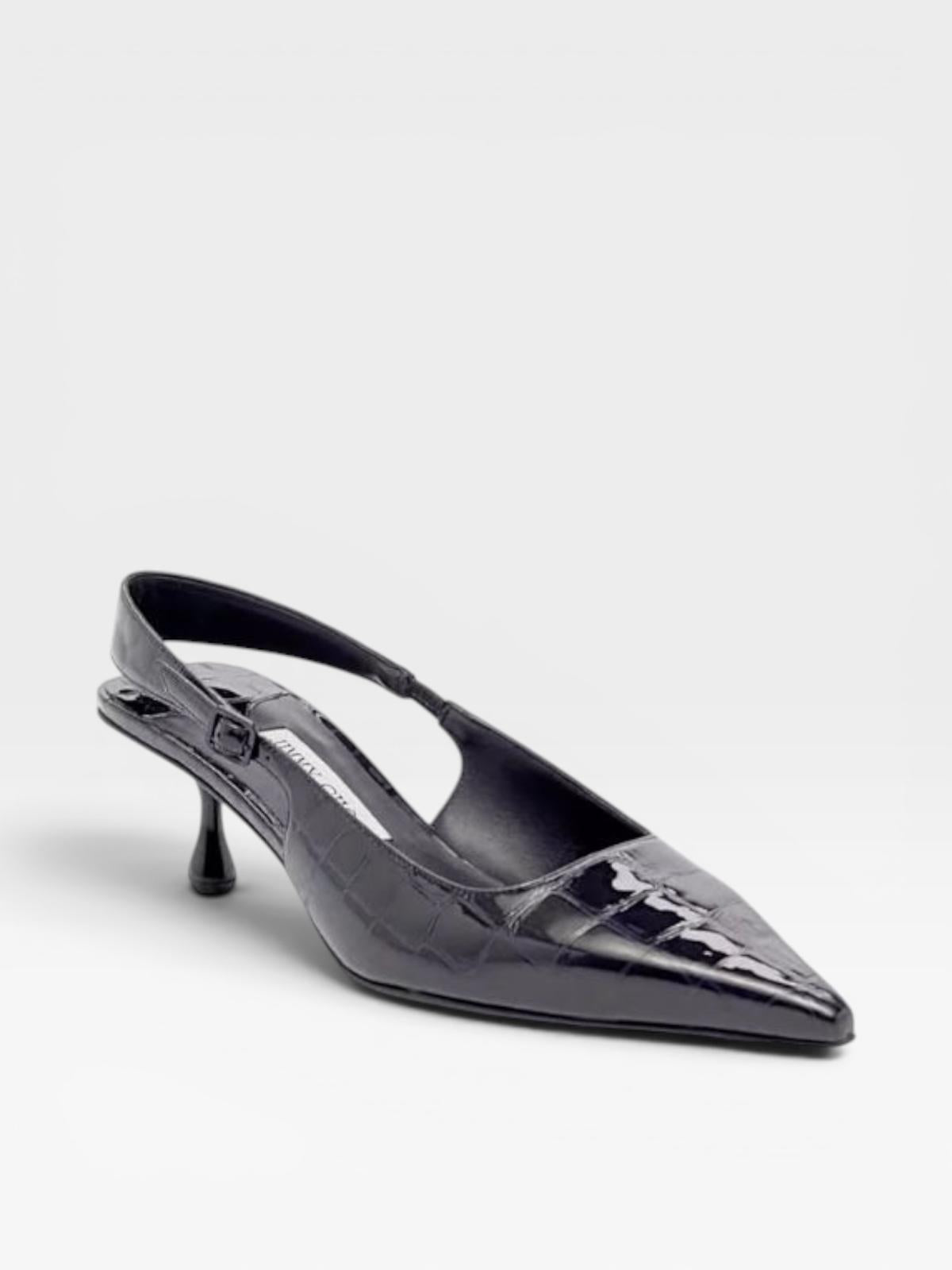 Jimmy Choo Slingbacks Amel 50 Navy