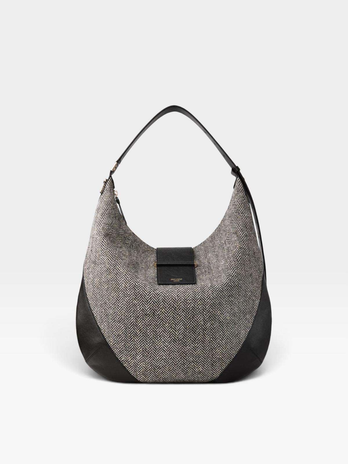 Jimmy Choo Bar Hobo Medium Grey