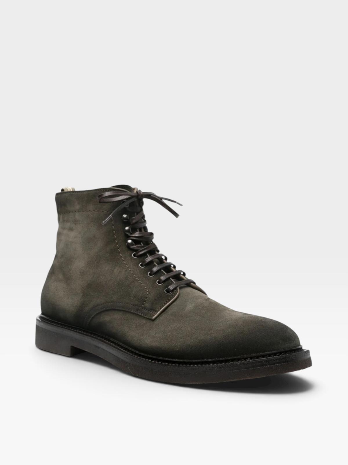 Officine Creative Lace-up Boots Hopkins 203 Green