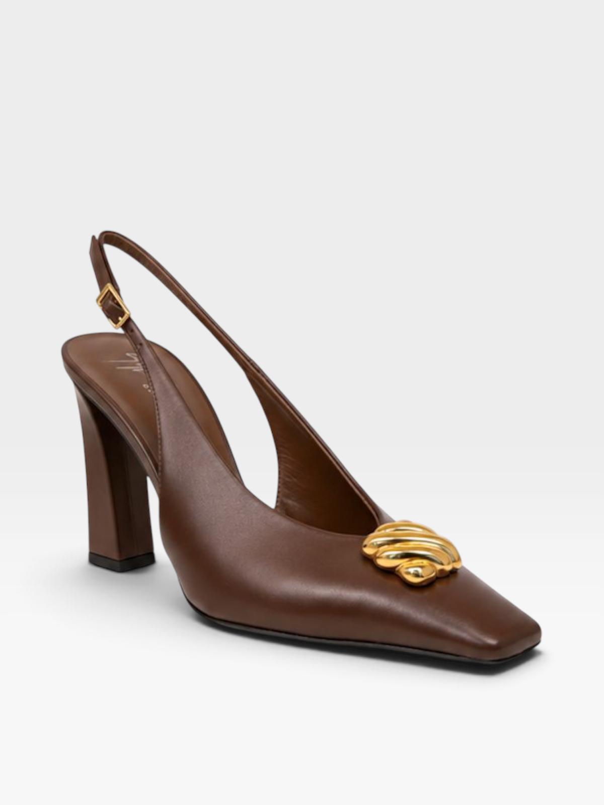Giuseppe Zanotti Slingbacks Rossela 105 Brown