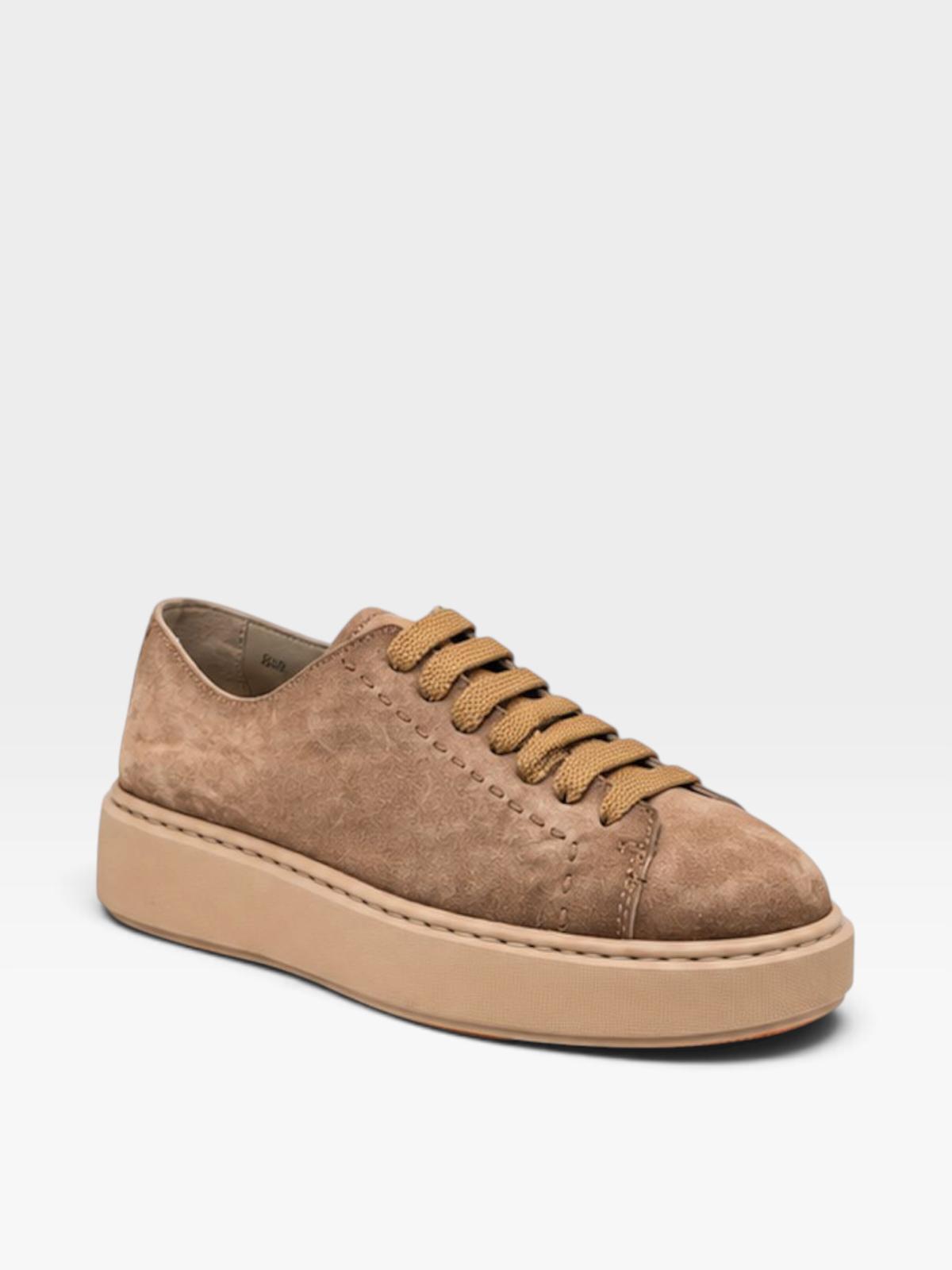 Santoni Sneakers Camel