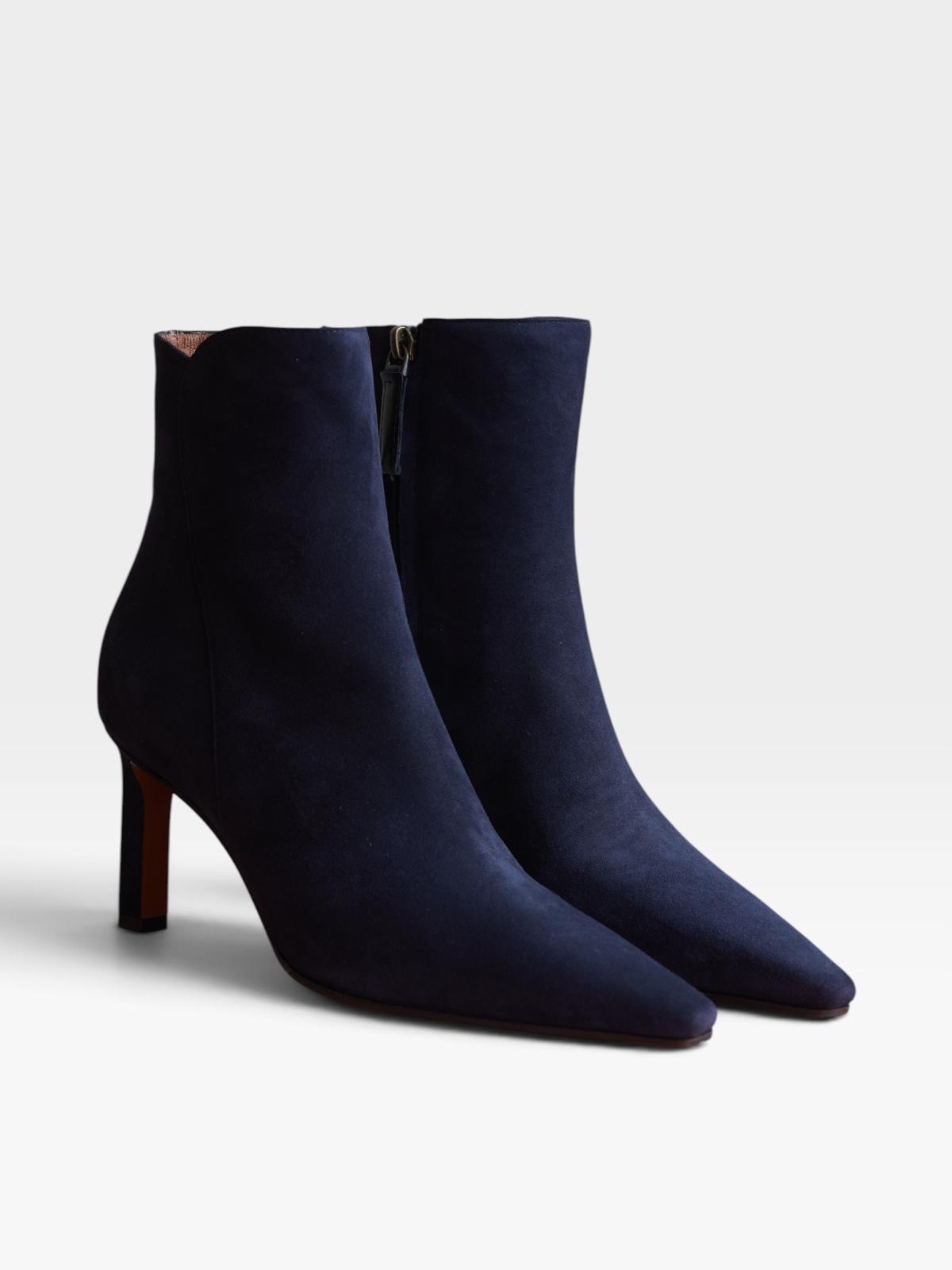 Roberto Festa Ankle Boots Saki 75 Navy