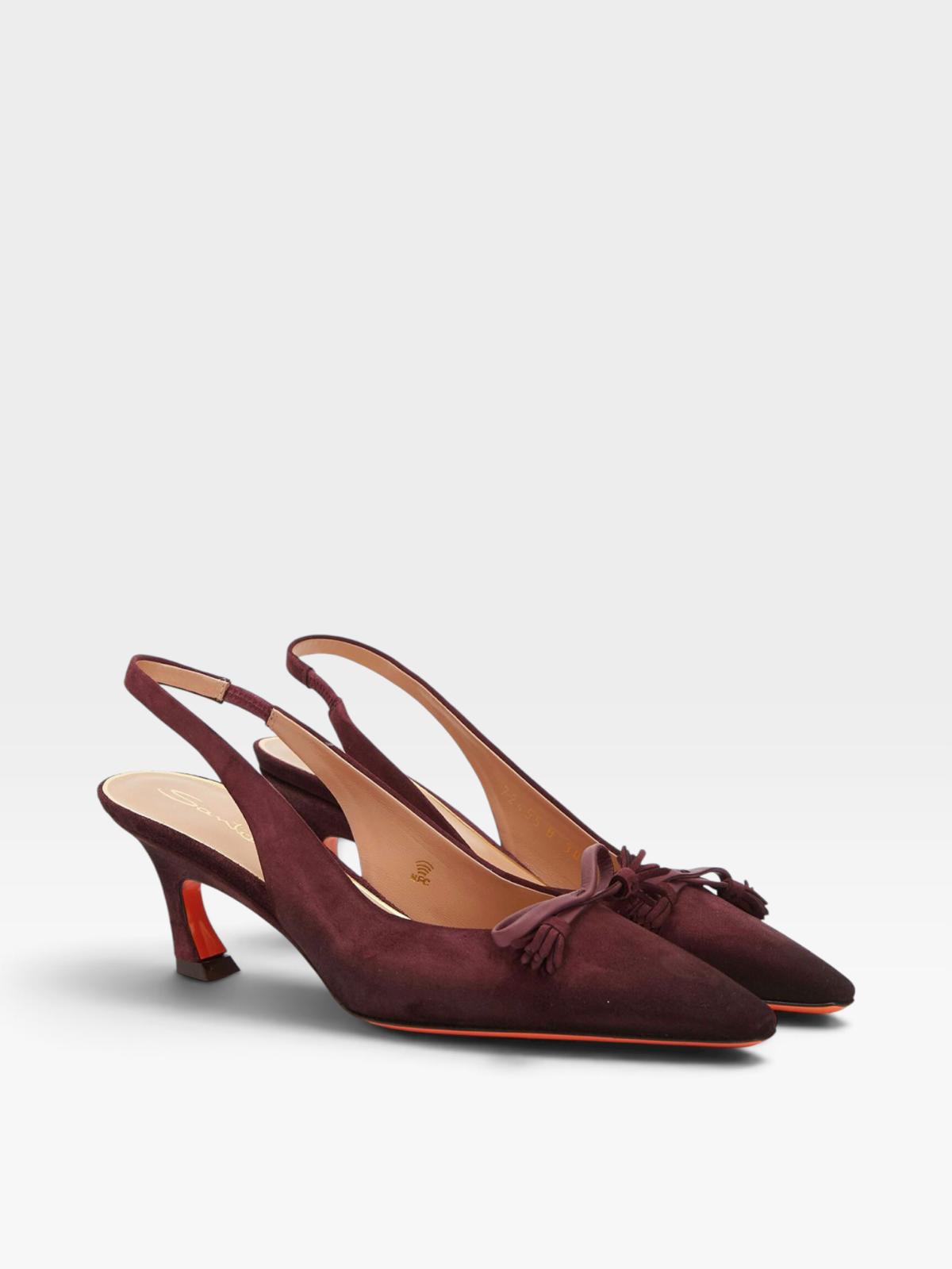 Santoni Slingbacks 55 Brown