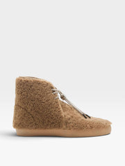 Le Monde Béryl Desert Boots Shearling Nut