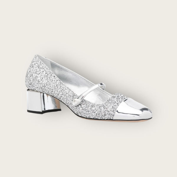 Jimmy Choo Elisa Silver